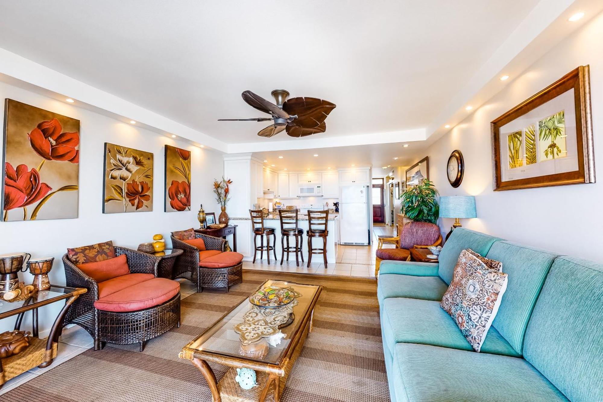 Hale Kai O Kihei Villa Rum bild