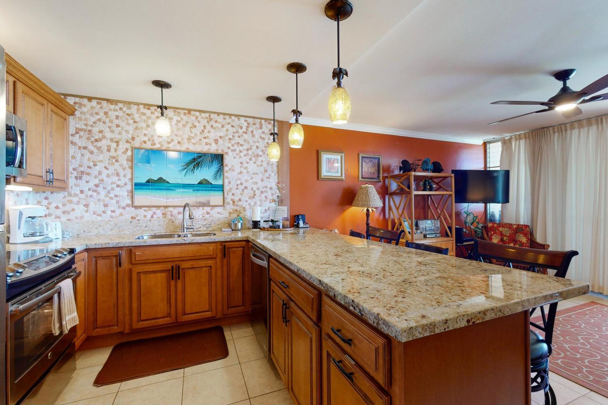 Hale Kai O Kihei Villa Rum bild